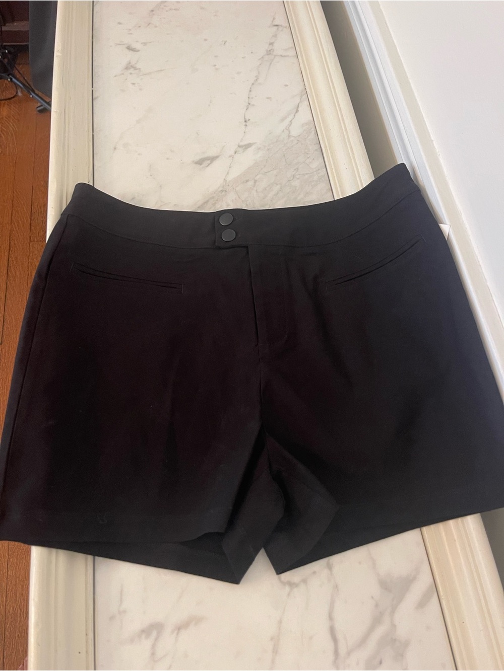 Classic Black Women's Stretch Shorts